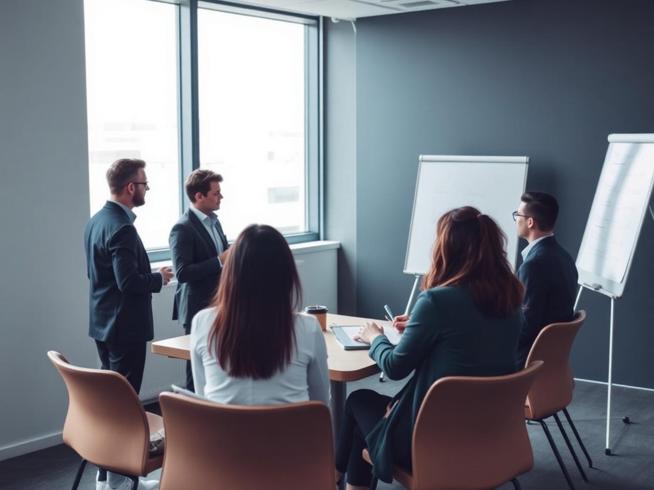 Agency training session in a conference room